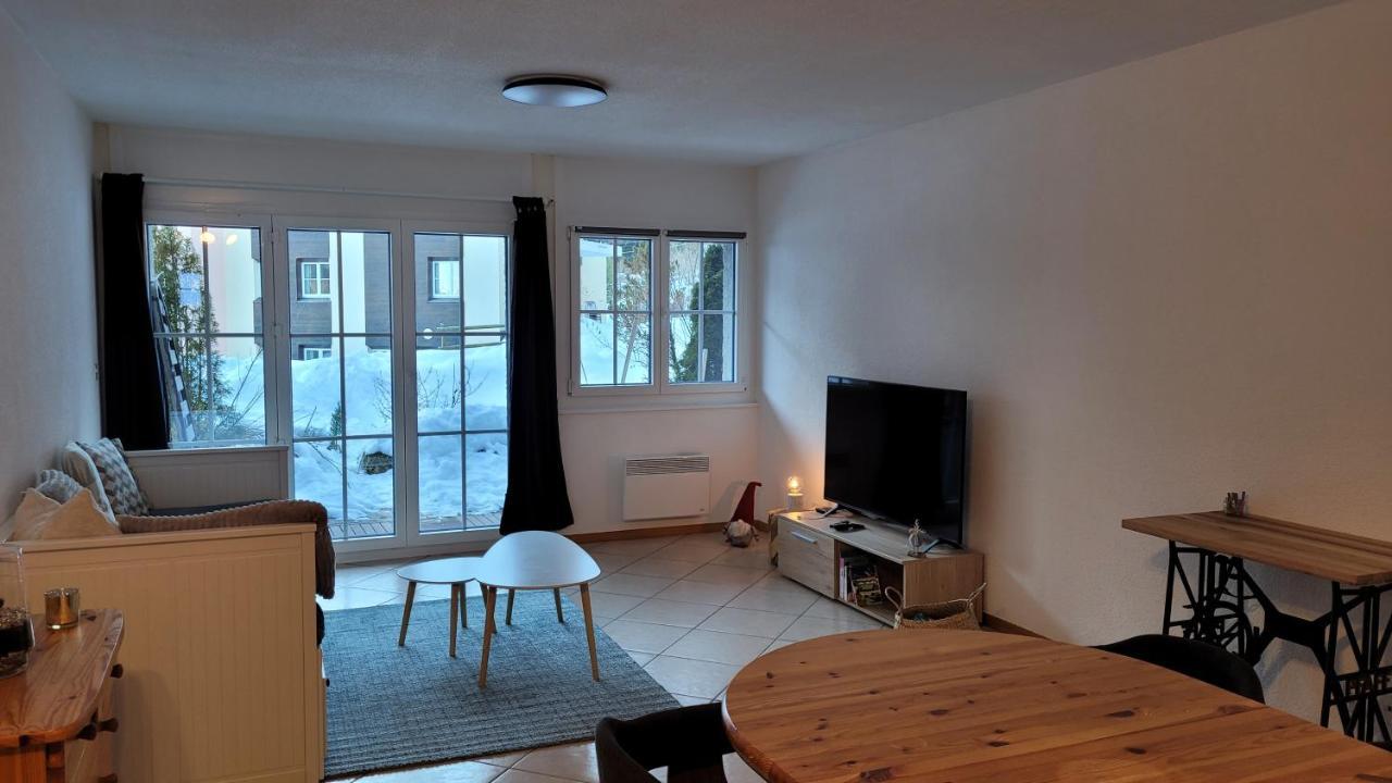 Appartement Avec Terrasse Ensoleillee Gruyeres Kültér fotó