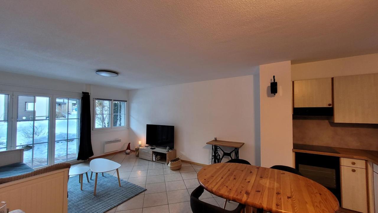 Appartement Avec Terrasse Ensoleillee Gruyeres Kültér fotó